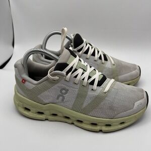 ON CloudGo Women's 7 Yellow Running Shoes Walking Sneakers Athletic Neutral Grey